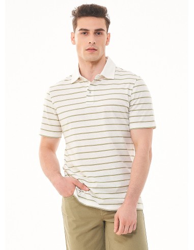 POLO IN COTONE BIOLOGICO "RIGHE"