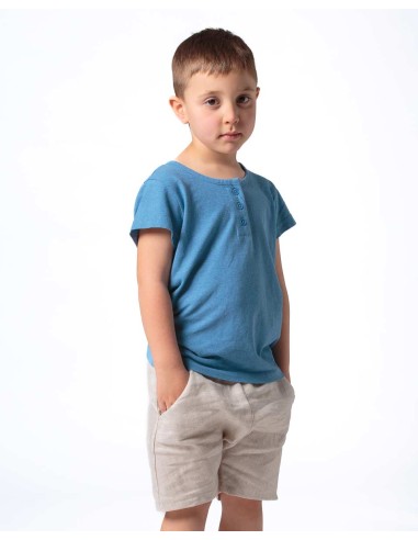 T-SHIRT SERAFINO IN CANAPA KIDS