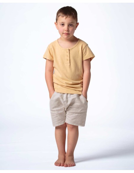 T-SHIRT SERAFINO IN CANAPA KIDS