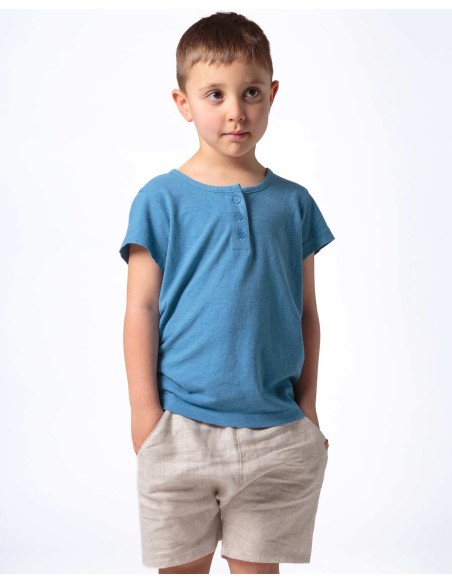 T-SHIRT SERAFINO IN CANAPA KIDS
