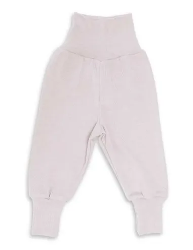 PANTALONI BABY IN LANA SETA