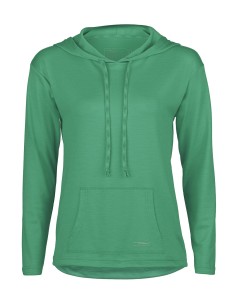 FELPA CHIUSA TERMICA IN LANA-SETA SPORT - SMERALDO