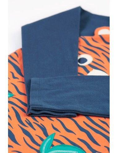 MAGLIA A MANICHE LUNGHE IN COTONE BIOLOGICO...