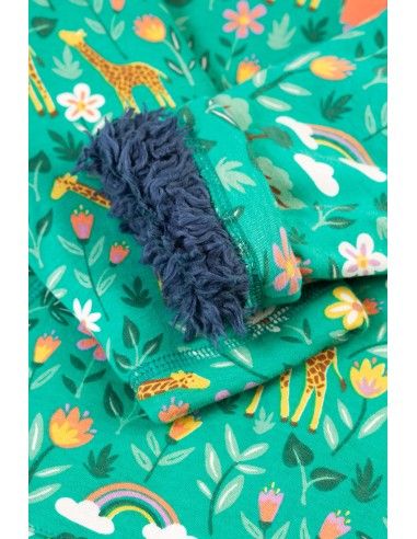 FELPA/GIACCA IMBOTTITA IN PELLICCETTA DI COTONE...