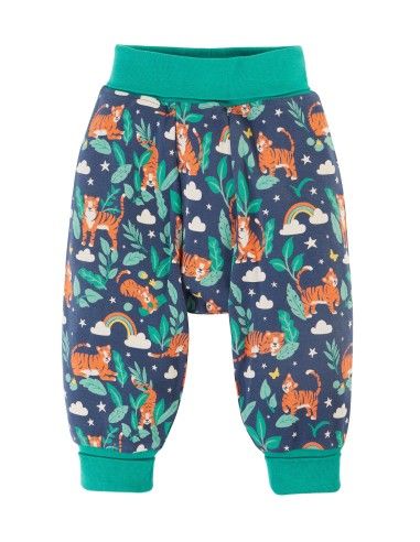 PANTALONE AMPIO BABY IN COTONE BIOLOGICO "ROAR"