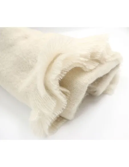 COPERTA CALDISSIMA IN MOHAIR E LANA 142x183 CM