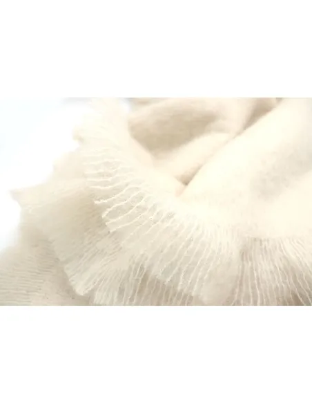 COPERTA CALDISSIMA IN MOHAIR E LANA 142x183 CM