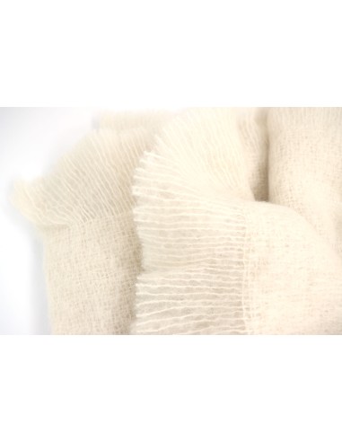 COPERTA IN MOHAIR E LANA MERINO 140X180