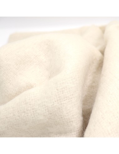 COPERTA IN MOHAIR E LANA MERINO 140X180