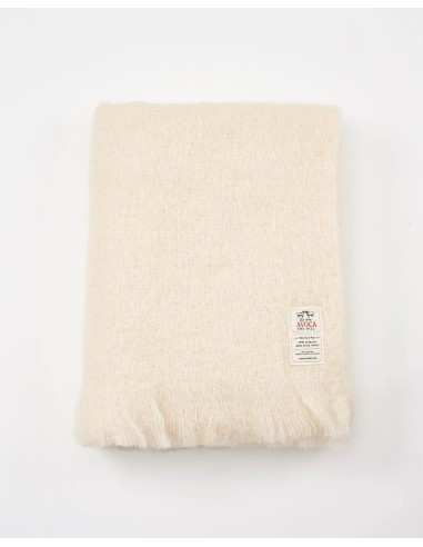 COPERTA IN MOHAIR E LANA MERINO 140X180