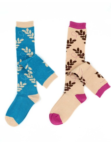 CALZINI IN BAMBU' LUNGHI "SPIGA"