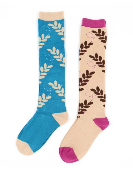 CALZINI IN BAMBU' LUNGHI "SPIGA"