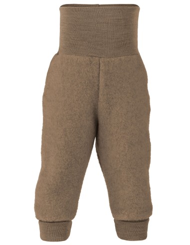 PANTALONI SUPER SOFT BIMBI IN PILE DI 100% LANA MERINO