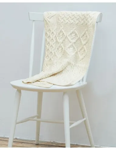 COPERTA ARAN "PATCHWORK"