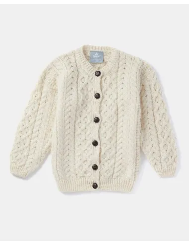 CARDIGAN ARAN KIDS IN LANA SUPERSOFT