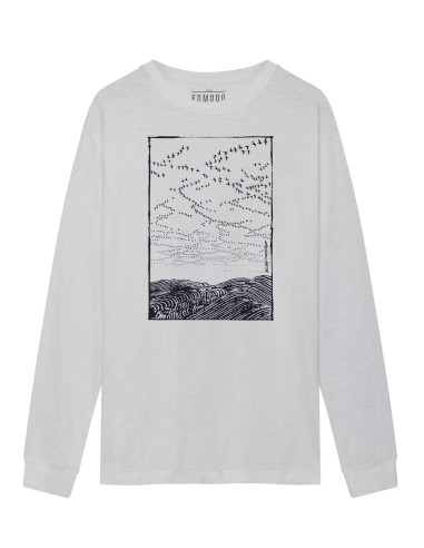 T-SHIRT UOMO IN COTONE BIOLOGICO "MIGRATION"