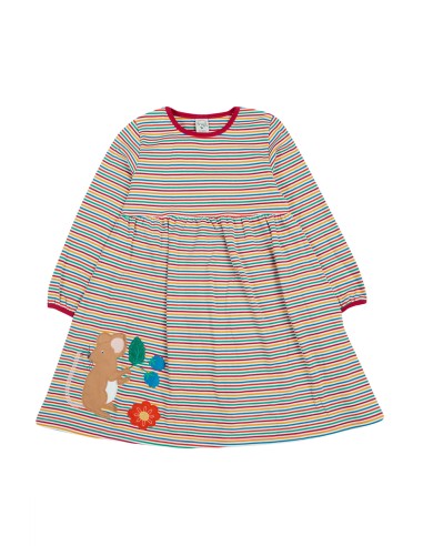 ABITO IN COTONE BIOLOGICO "MULTISTRIPE"