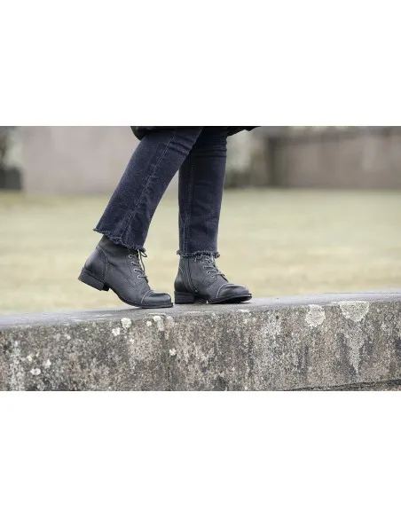 STIVALETTO IN PELLE PANDORA NABUK CON ZIP