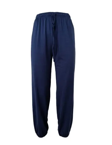 PANTALONE RELAX  IN SETA E COTONE JERSEY