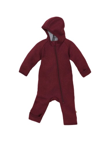 TUTONA BABY DA ESTERNO IN LANA COTTA BIOLOGICA CON ZIP