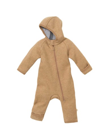 TUTONA BABY DA ESTERNO IN LANA COTTA BIOLOGICA CON ZIP
