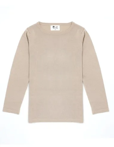 CASHMIRETTA KIDS MANICA LUNGA IN SETA E CASHMERE