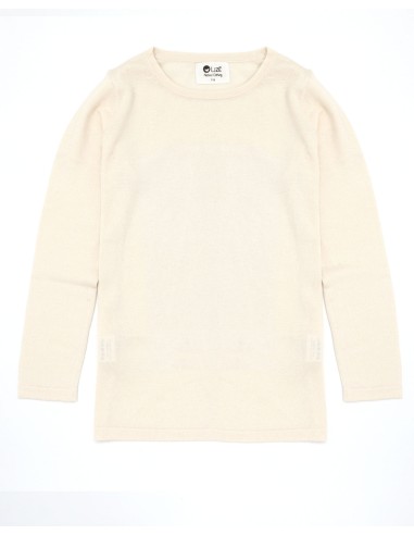 CASHMIRETTA KIDS MANICA LUNGA IN SETA E CASHMERE