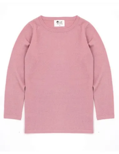 CASHMIRETTA KIDS MANICA LUNGA IN SETA E CASHMERE