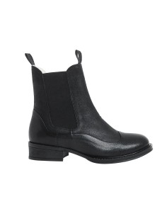 STIVALETTO IN PELLE "CHELSEA" IMBOTTITO EFFETTO... STIVALETTO IN PELLE "CHELSEA" IMBOTTITO EFFETTO...