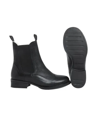 STIVALETTO IN PELLE "CHELSEA" IMBOTTITO EFFETTO...