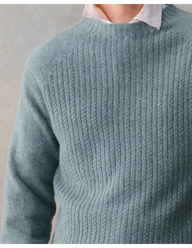 MAGLIONE SCOZZESE UOMO IN LANA D'AGNELLO...