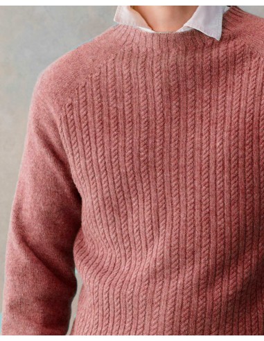 MAGLIONE SCOZZESE UOMO IN LANA D'AGNELLO SUPERFINE "PATTERN"