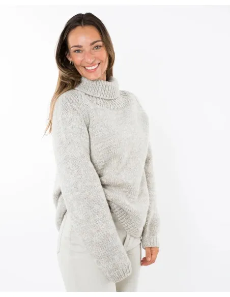 MAGLIONE NORVEGESE FATTO A MANO IN LANA MERINO "YRSA"
