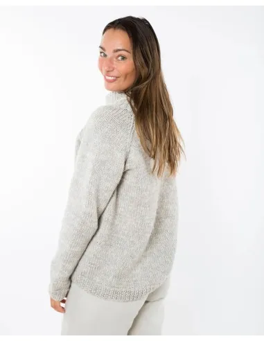 MAGLIONE NORVEGESE FATTO A MANO IN LANA MERINO...