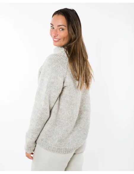 MAGLIONE NORVEGESE FATTO A MANO IN LANA MERINO "YRSA"