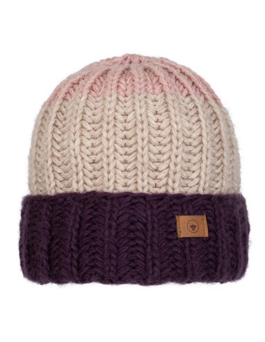 BERRETTONE NORVEGESE FATTO A MANO "VIOLA"