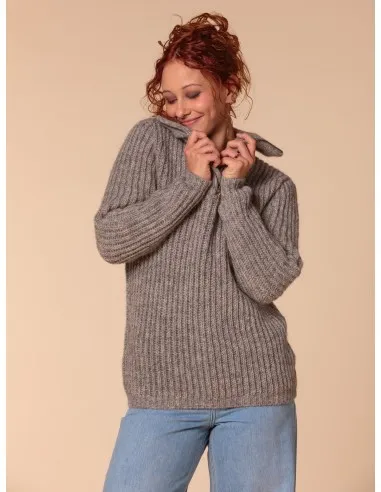 MAGLIONE ISLANDESE UNISEX IN 100% LANA VERGINE