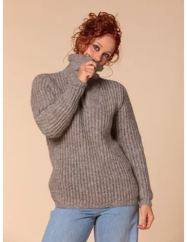 MAGLIONE ISLANDESE UNISEX IN 100% LANA VERGINE