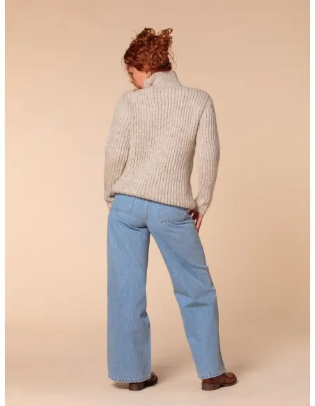 MAGLIONE ISLANDESE UNISEX IN 100% LANA VERGINE