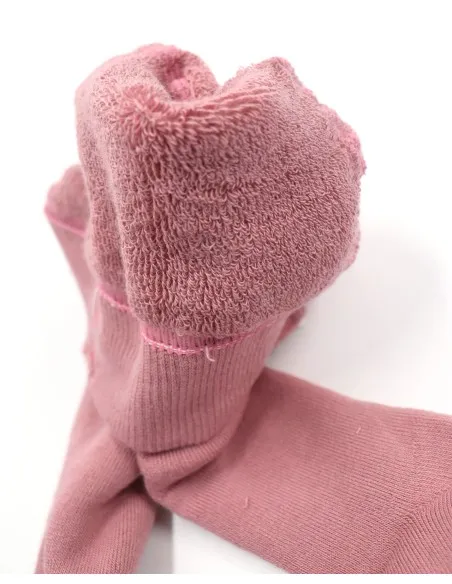 COLLANT BABY IN COTONE BIOLOGICO PESANTE "PELUCHES"