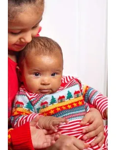 TUTINA NATALIZIAQ BABY "FAIRISLE" - MULTICOLR 2