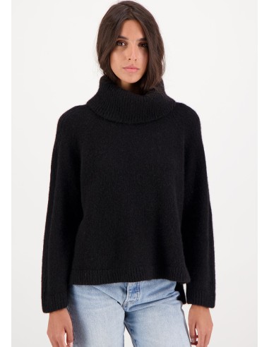 MAGLIONE IN 100% BABY ALPACA "BLEUENN"