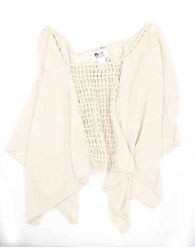 PONCHO IN 100% BABY ALPACA LAVORATO