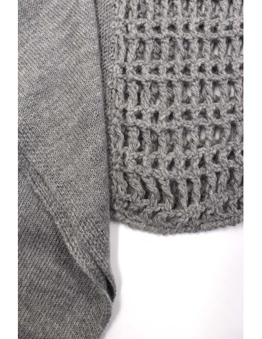 PONCHO IN 100% BABY ALPACA LAVORATO