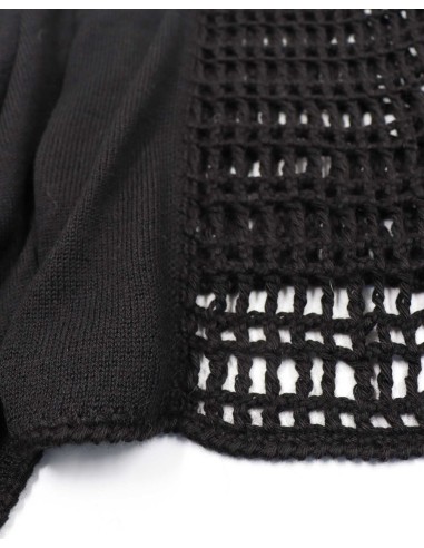 PONCHO IN 100% BABY ALPACA LAVORATO