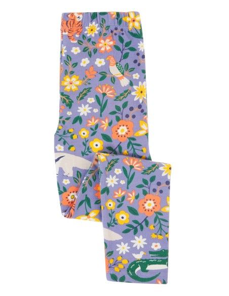 LEGGINGS IN COTONE BIOLOGICO "RAINFOREST"