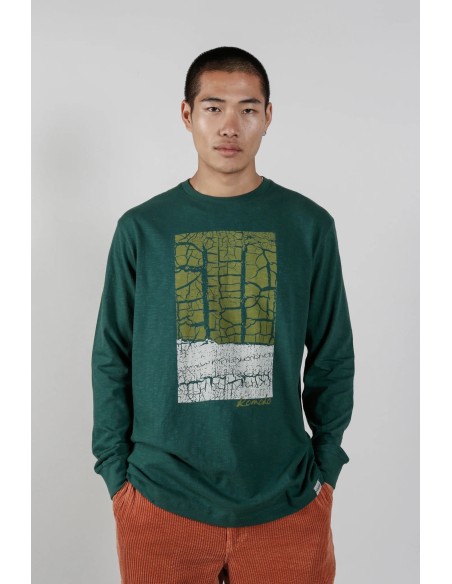 T-SHIRT UOMO IN COTONE BIOLOGICO "FOREST"