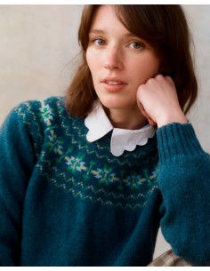 MAGLIONE SCOZZESE IN LANA SUPERSOFT "DECOR"