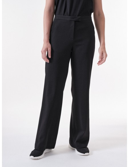 PANTALONE IN LANA MERINO "MARLENE"