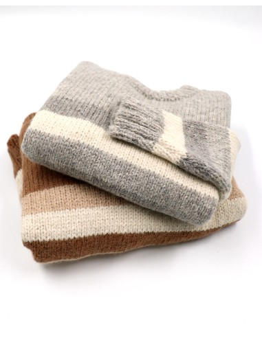 MAGLIONE GROSSO IN 100% BABY ALPACA KIDS